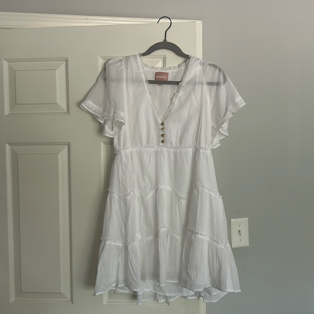 White Show Me Your MuMu Dress